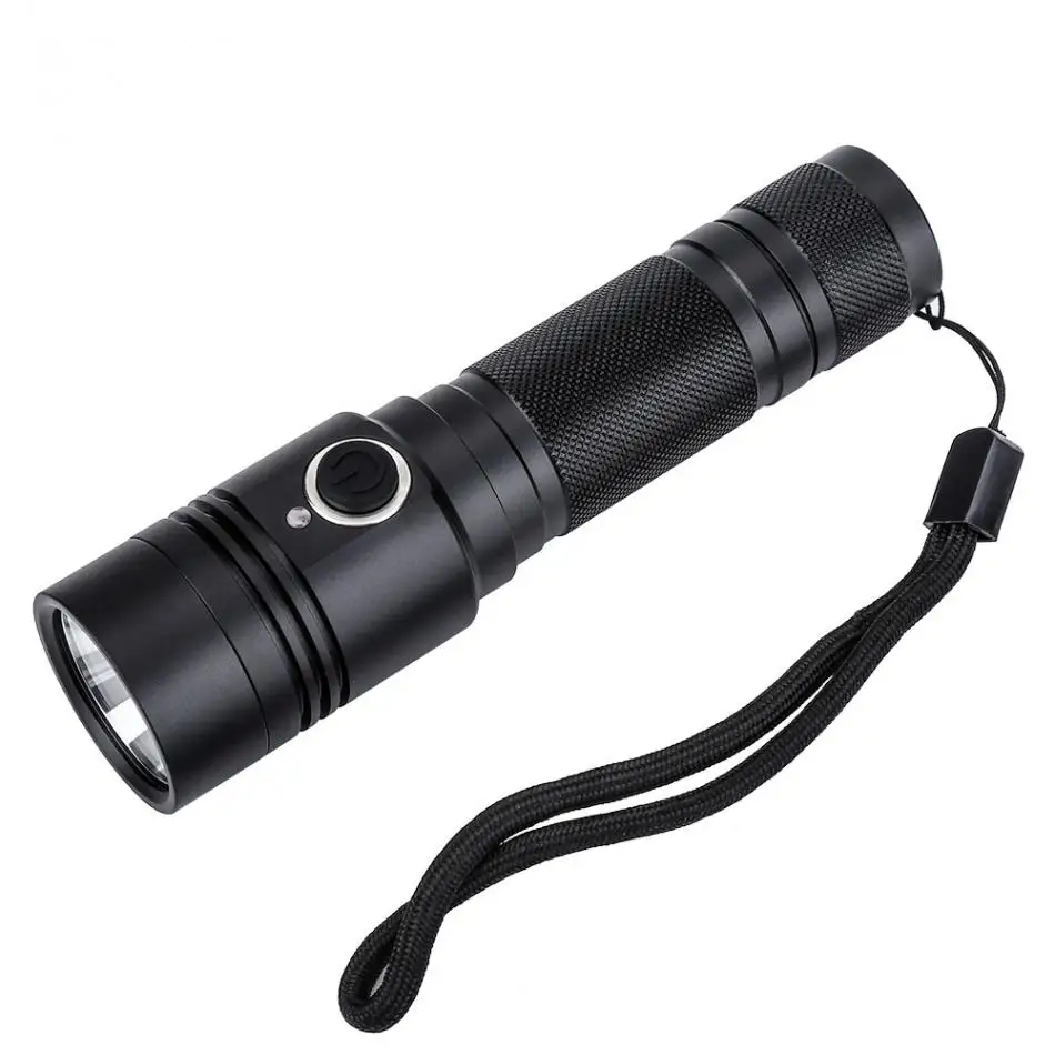 Mini High Power Light Torch Lamp Camping Handheld LED Flashlight USB