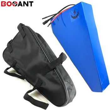 

52V 30Ah Triangle electric bike lithium ion battery for Samsung 30Q 5C 18650 cell 14S 51.8V 1000W 1500W scooter battery with bag