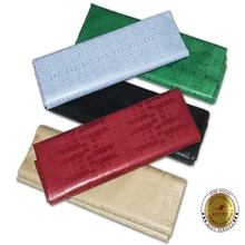 Feitex 10 ярдов хорошее качество Базен Riche Ткань Мода жаккард хлопок морская парча Дамаск