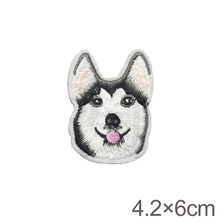 Animals Heat-Sensitive Embroidered Patches for Clothes Ananas Clothing Patch Star Thermo Stickers (2)