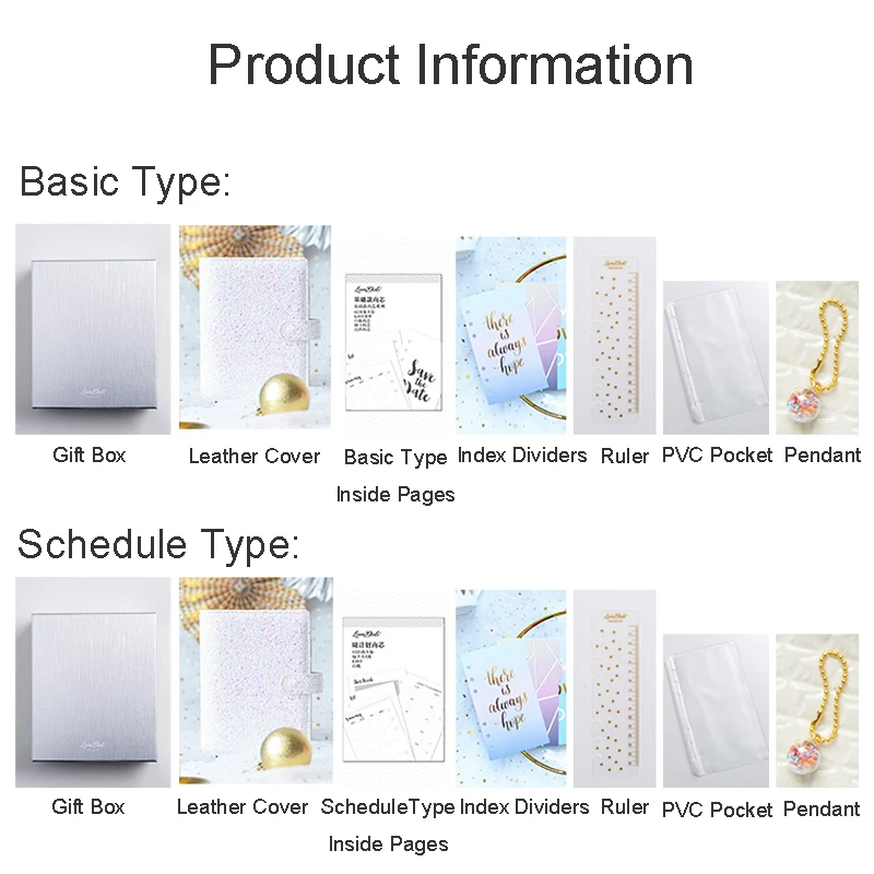 Lovedoki Sequins Series Binder Notebook Spiral A6A7 Planner Dokibook Notebooks And Journals Personal Diary Creative Stationery Lovedoki Sequins Series Binder Notebook Spiral A6A7 Planner Dokibook Notebooks And Journals Personal Diary Creative Stationery