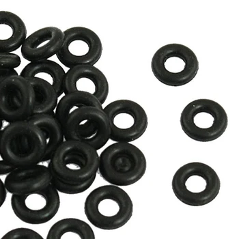 

Black 7mm x 2mm O Rings Hole Sealing Gasket Washer 50 Pcs