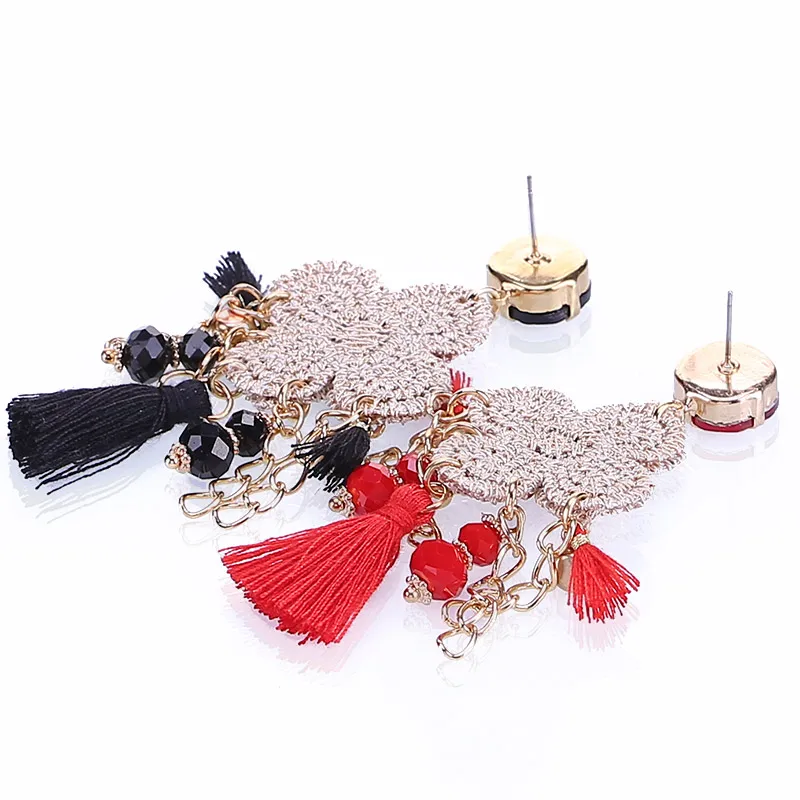 Sehuoran oorbellen christmas gifts drop earring for women tassel earrings boho earrings wedding new year gifts (11)
