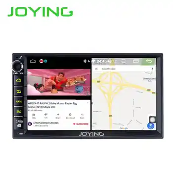 Joying 7\'\' 2 Din Car Radio Android 8.1 4GB+ 64GB Octa Core Autoradio Support 4G BT GPS DSP SWC Android auto Carplay Split Screen