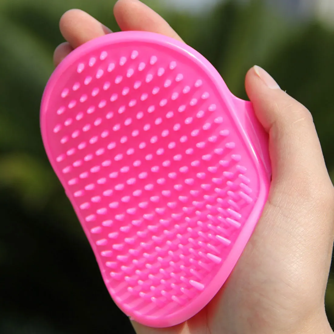 Useful Soft Rubber Dog Bath Brush Comb Cleaning Massage Grooming Glove