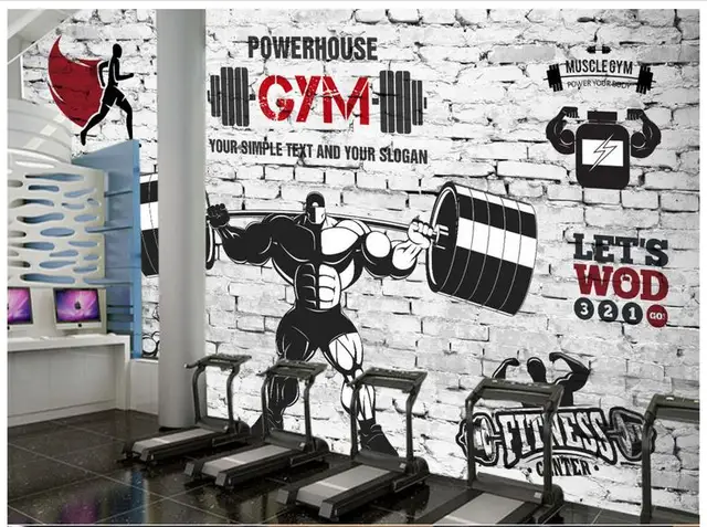 D Photo Wallpaper D Murals Wallpaper For Walls D Gym Mural Custom Retro Sports Fitness D Photo Wallpaper D Murals Wallpaper For Walls D Gym Mural Custom Retro Sports Fitness