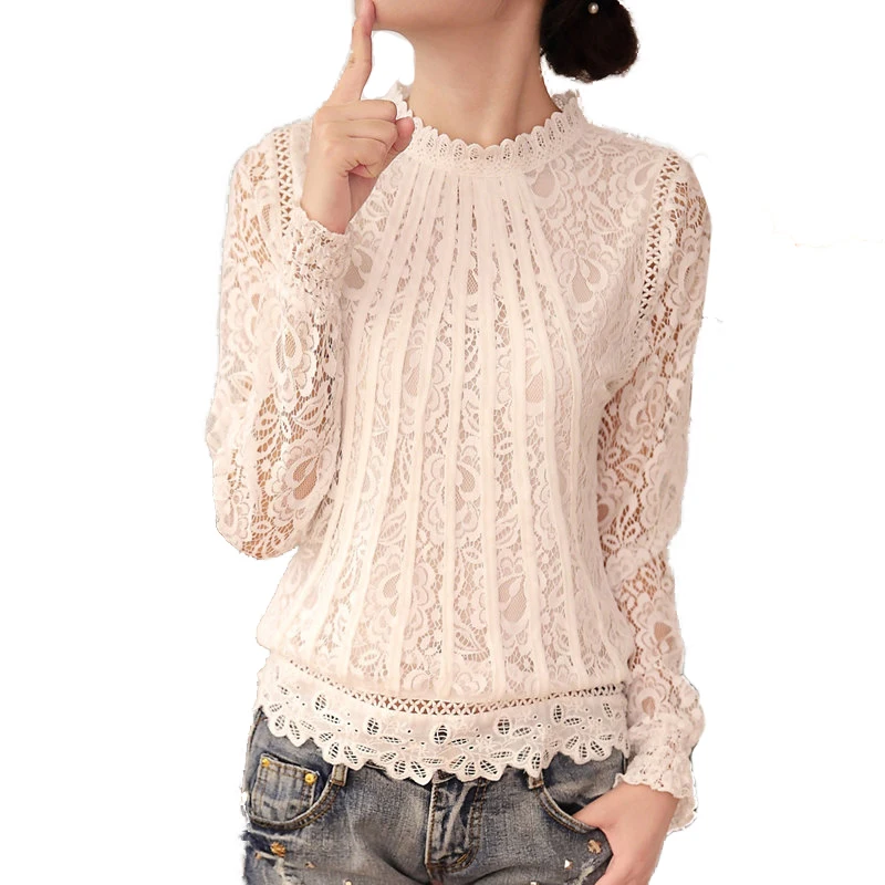 blusas de encaje para bodas