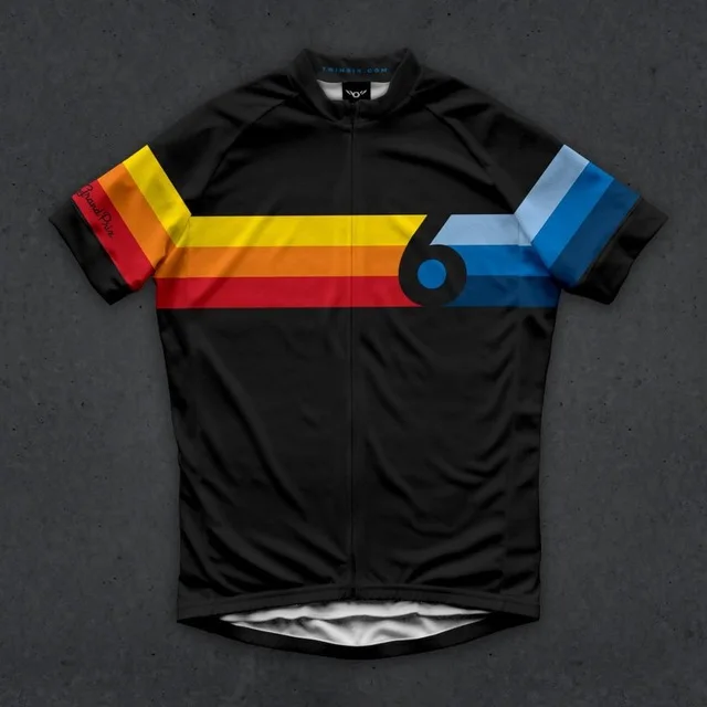 Две шесть 6 Ретро с коротким рукавом Велосипеды Майки футболки с коротким рукавом go pro футболки для горного велосипеда Даунхилл велосипедная Джерси Для мужчин одежда - Цвет: 11