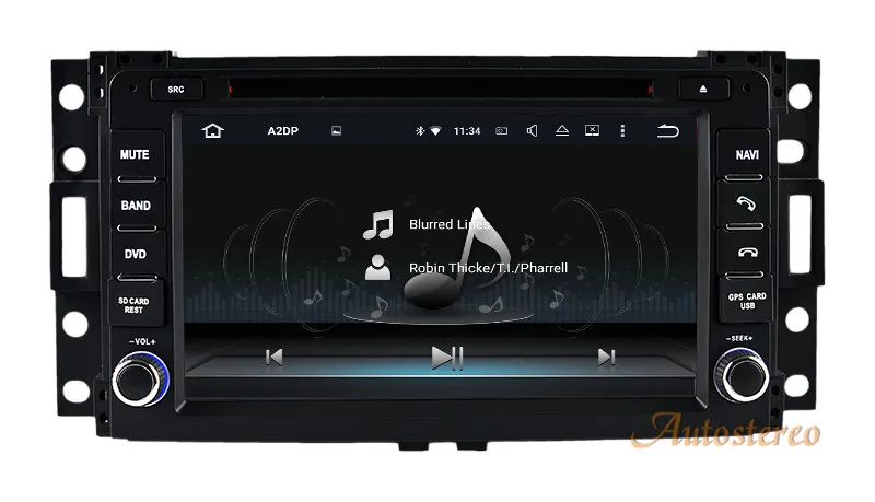 Top Android 9.0 Car DVD Player GPS navigation For HUMMER H3 2006-2009 SATNAV Auto radio tape recorder autostereo headunit multimedia 14