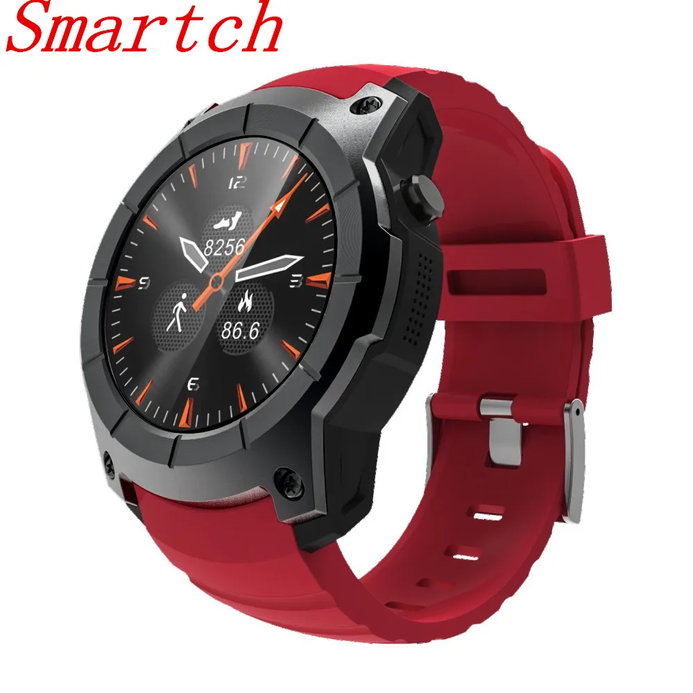 Смарт часы Smartch S958 спортивные водонепроницаемые пульсометр GPS 2G sim карта вызов все
