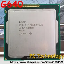 Intel PENTIUM G640 2,8 ГГц Процессор 3M LGA1155 65W настольный двухъядерный доставку в течение 1 дня