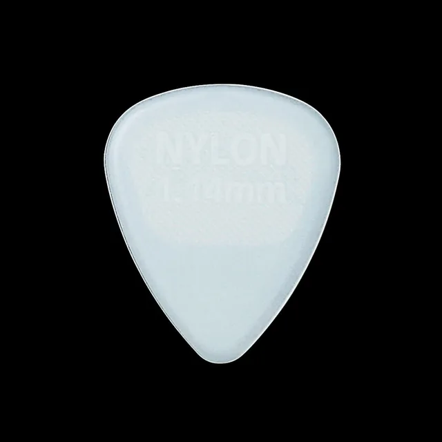 Dunlop Glow Nylon Guitar Picks Plectrum Mediator Guiar Parts Accessory for Acoustic Electric Guitarra Ukulele Guitar Pick 1.14mm 1 piece