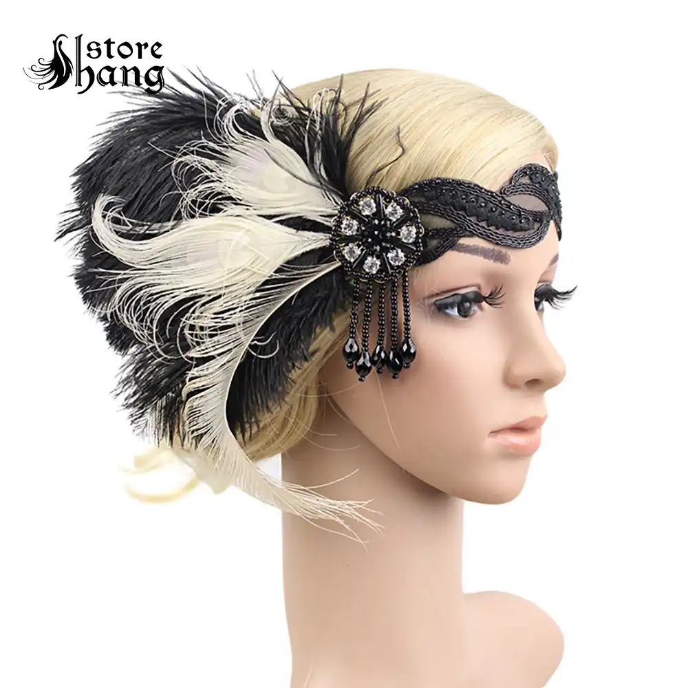 Gatsby Ladies Flapper 20s Charleston Girl Fancy Dress Accessories