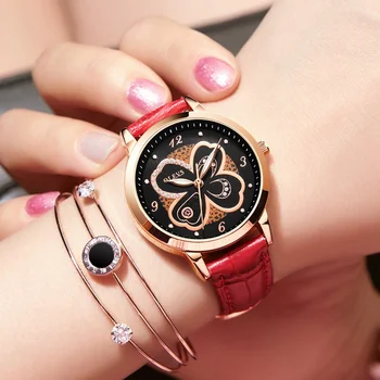

relogio feminino OLEVS Fashion Women Watches Luxury Golden Leather Ladies Watch Women Dress quartz watch female rhinestone Clock