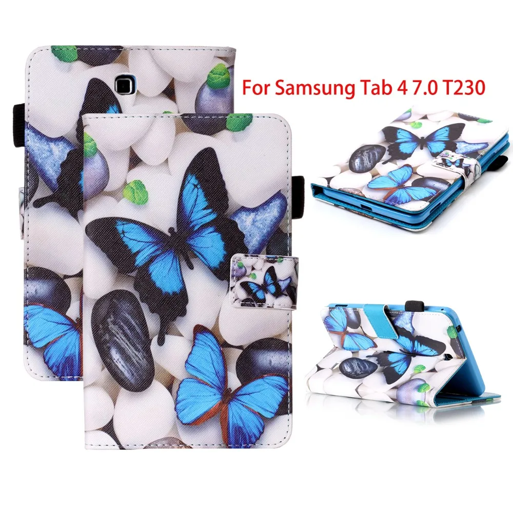 

SM-T230 SM-T231 Case For Samsung Galaxy Tab 4 7.0 inch PU Leather Tablet Cover For Samsung Galaxy Tab 4 7.0 T230 T231 T235 Case