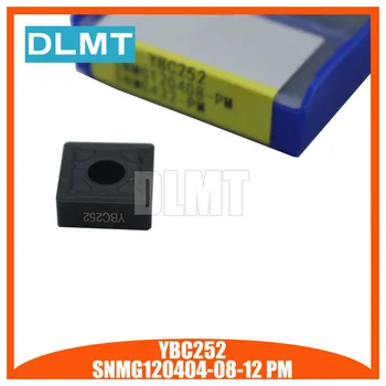 

10PCS SNMG120404-08-12 PM YBC252 CNC Carbide blade turning inserts cnc blade lathe turning tool
