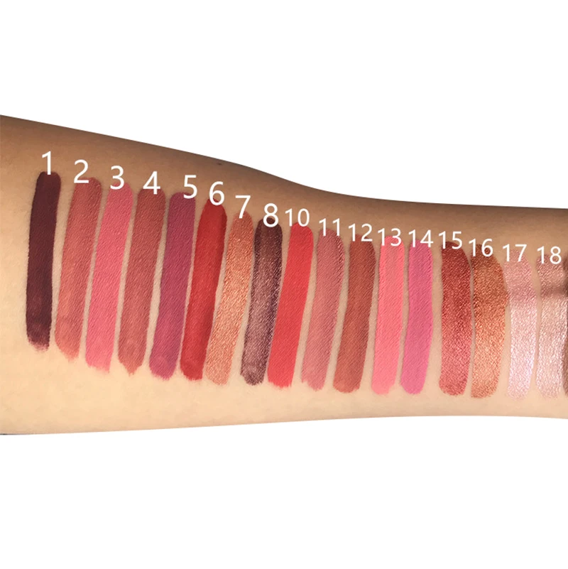 HTB1Ul jbiqAXuNjy1Xdq6yYcVXaY image HTB1Ul jbiqAXuNjy1Xdq6yYcVXaY BUD K Brand liquid Kyliejenner lipstick glitter Sexy Color waterproof Long Lasting mate gloss pen Make up red matte lip baton