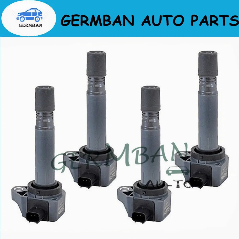 

4pcs/lOT 30520-RNA-A01 099700-101 New Ignition Coils For Honda Civic 2006-2011 1.8L UF582 C1580 UF-582 30520 RNA A01 30520RNAA01