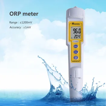 

High Quality Pen Type Digital ORP Meter Waterproof Handheld Redox Potential Tester With Temperature Display Water Control Tester