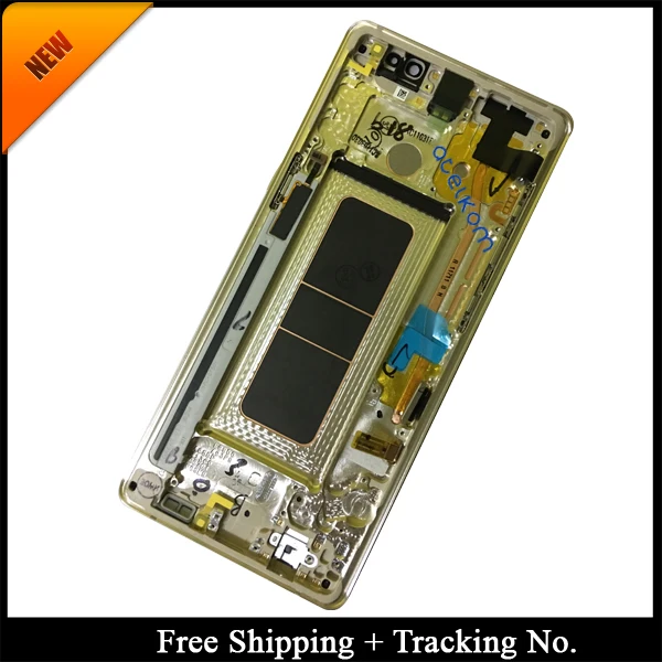 Note 8 Gold Back side