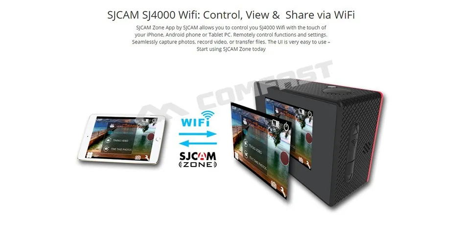 SJCAM SJ4000 WI-FI действие Камера 1080P Full HD 1080 p WI-FI Спорт DV 2,0 "Мини видеокамера sj 4000 go pro Yi 4k велосипед cam