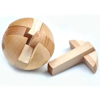 

Intelligence Ming Luban Locks Ancestral Locks Traditional Wooden Brain Teaser Puzzle Educational Toys Magic Cube FJ88