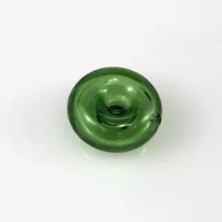 20 adet Sevimli Murano Daire Cam Esansiyel Yağı Difüzör Delikli Parfüm Esansiyel Yağı Aromaterapi Şişesi cam Kolye Hediyeler