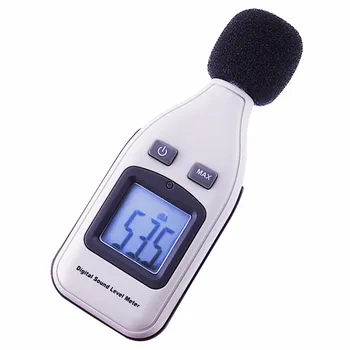 

Pocket-size Digital Mini Sound Noise Level Meter 30~130dBA Decibel Pressure Monitor Tester with Backlight