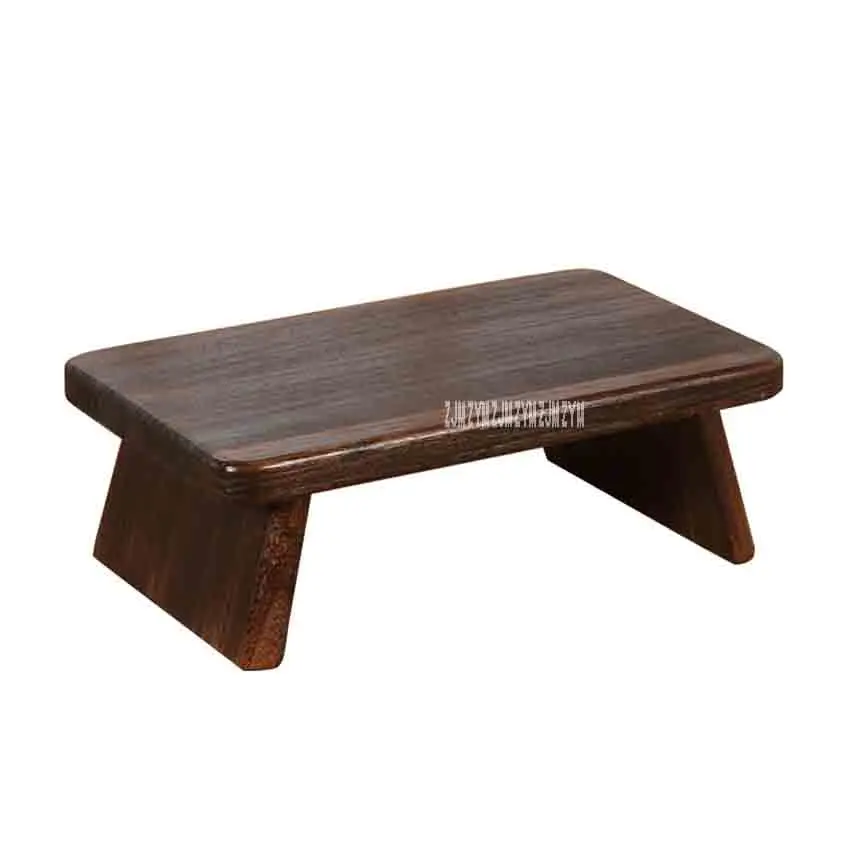 Japanese Style Antique Solid Wood Tea Table Tatami Small Coffee Table Solid Paulownia Wood Furniture Living Room Low Tea Table