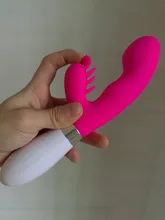 dual vibration Speeds Barbed G Spot Vibrator, Waterproof oral clit Vibrator, Intimate Adult Sex Toys For Women