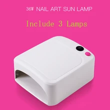 Мини-фен для ногтей лампа для ногтей 36 Вт УФ лампа 220 В гель для ногтей лампа с евро вилкой бежевый розовый цвет Светодиодная лампа инструменты для ногтей сушильная машина