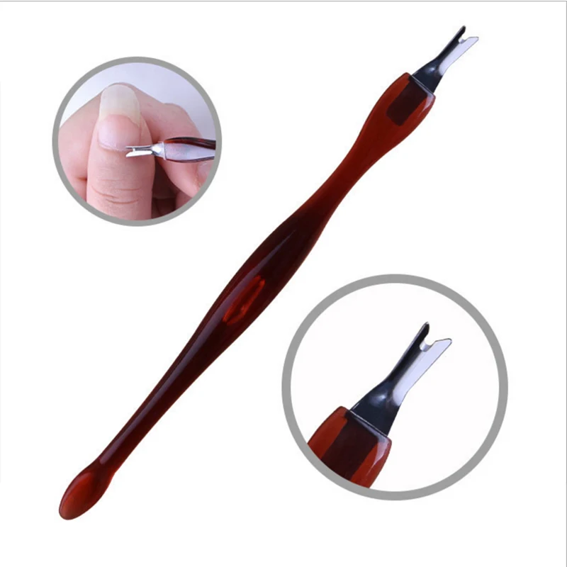 

Dead Skin Trimmer Cuticle Remover Stainless Steel Nails Tool Pedicure Pusher Nail Care Manicure Treatment for Nail Art
