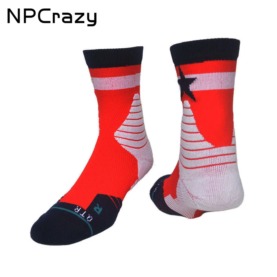 Socks Men Basketball Sock American National Basketball Team Crew Socks
