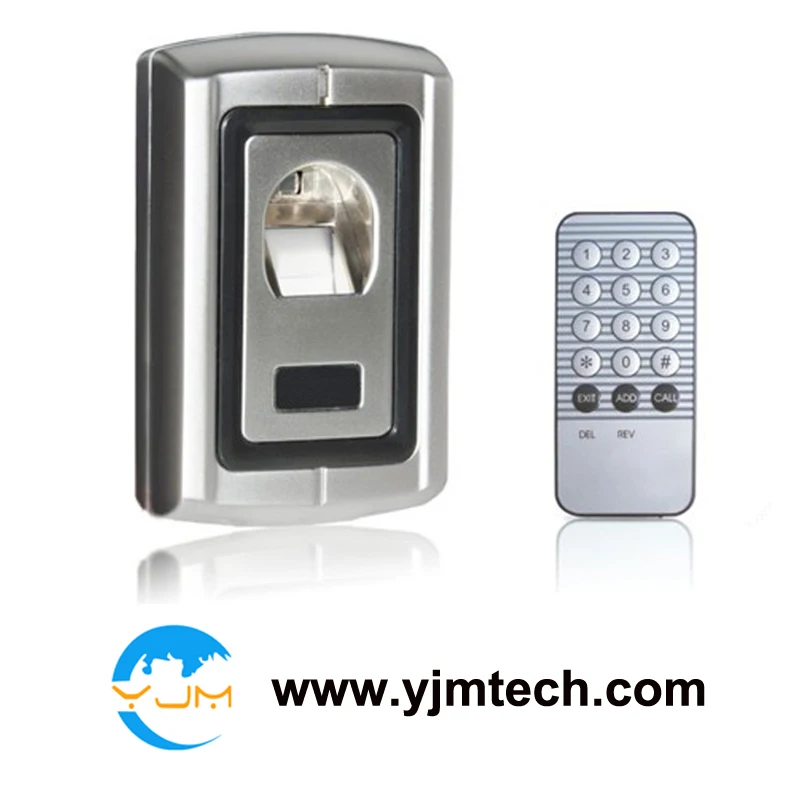 

Free shipping via DHL Express Metal Case Waterproof Fingerprint Door Lock Access Control Controller+ Remote Control