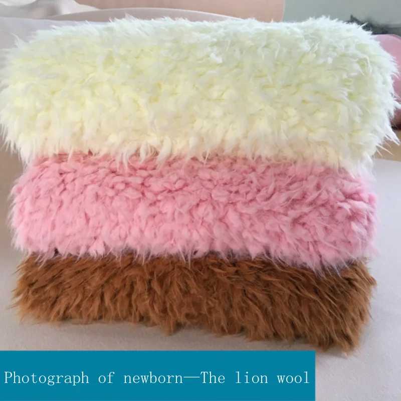 Photo studio background blanket 100 days neonatal photography cotton wool carpet 2018 children