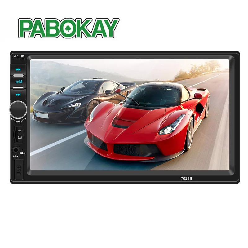 2 Din общие модели автомобилей 7 дюймов LCD сенсорный экран радио плеер Bluetooth аудио