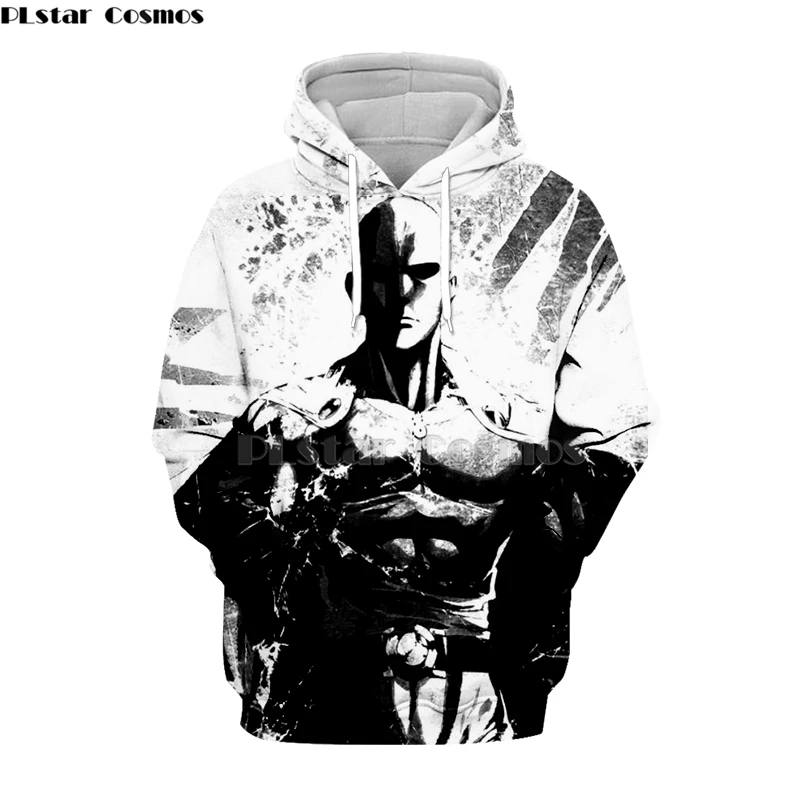 

PLstar Cosmos 2019 NEW japan Anime One Punch man Saitama Oppai 3d Hoodies Hooded Sweatshirts long sleeve Harajuku streetwear-9