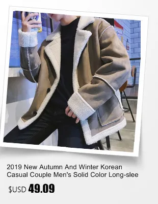 2019 Весна и лето новая Корейская версия тренда мужской YouthComfortableFake большой карман Harajuku Хлопок Свободный комбинезон