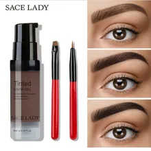 SACE LADY 3 цвета гель для бровей из хны водонепроницаемый оттенок макияж кисти набор коричневый энхансер для бровей краситель крем Макияж КРАСКА косметика