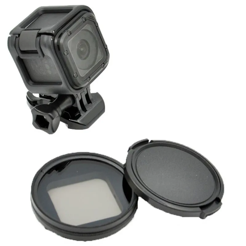 Go Pro Replaceable 58mm CPL Lens Filter +Lens Cap Cover Set for GoPro