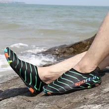 Мужская и Женская водонепроницаемая обувь; обувь для плавания; однотонная летняя пляжная обувь; пляжные кроссовки; носки для мужчин и взрослых