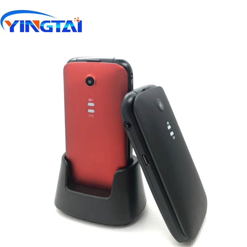 Раскладной телефон YINGTAI T21 3G MTK6276 большая клавиатура/кнопка SOS 800 мАч 2 4 дюйма