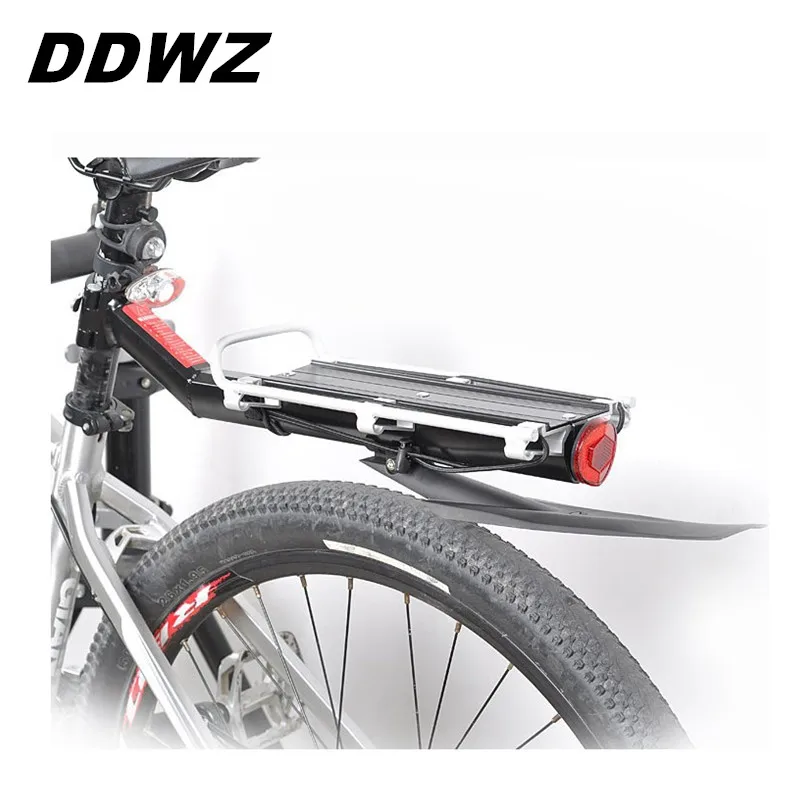 

Mountain Bicycle Racks Rear Carrier Quick Release Aluminium 0.8kg Peso Max Load 25kg Alloy Bike Carg Racks Disc brake