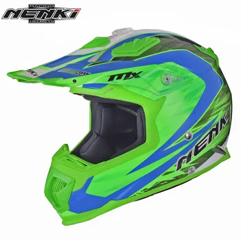 

NENKI Motocross Helmet Motorcycle Moto Cross Full Face Helmet Downhill Dirt Helmets ATV Pit Bike Casque MX Kask Motor Helm MTB