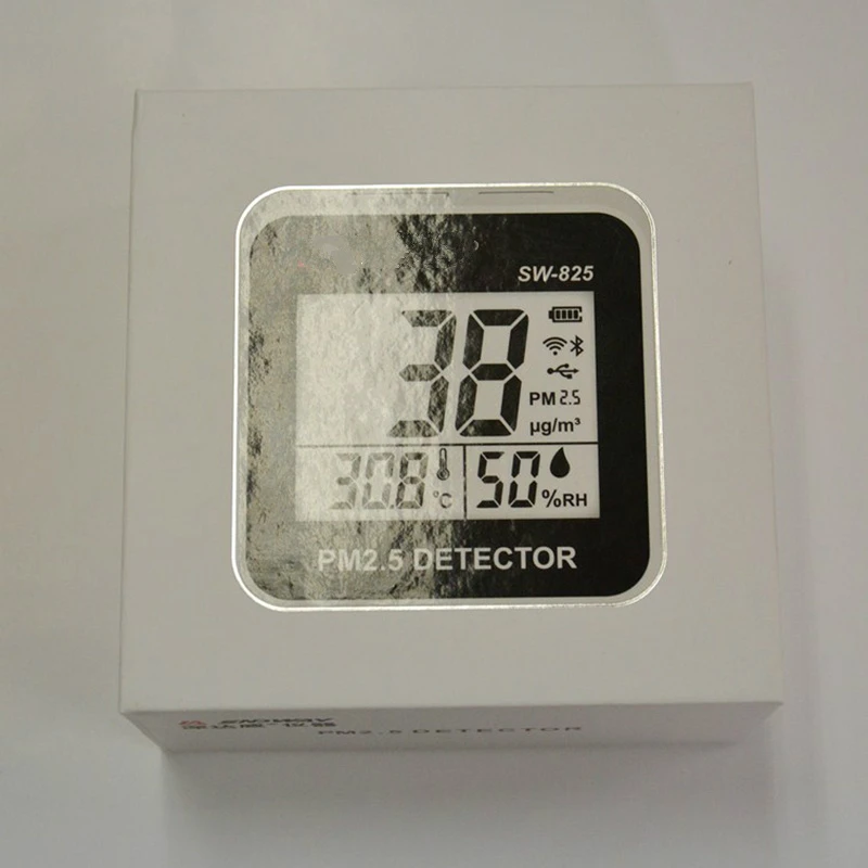 Air Quality PM2.5 Detector air Detector PM 2.5 Monitor with Battery Air Quality Analyzer Air Tester Protection Air Gas Detector (14)