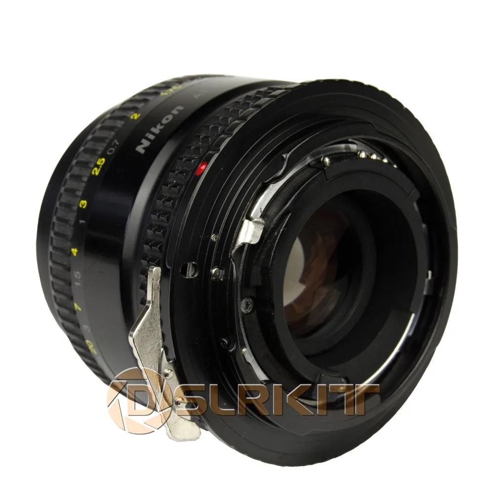 Adaptador de Montaje de Lente AI-EOS Anillo para Nikon F AI Ai-Lente Canon EOS EF S UN3F 