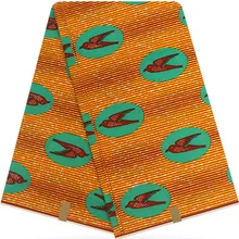 Африканская восковая ткань с Африканским принтом ткань для Пэчворк Анкара ткань африканский батик настоящая восковая печать 12 ярдов хлопчатобумажная ткань BB120