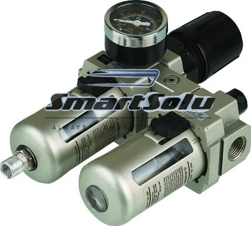 

SMC Series Air Combination Units;SMC AC3010 Type;3/8" Port Size;High Quality SMC Filter Regulator Lubricator Combination