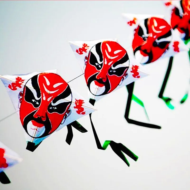 

Chinese traditional diamond cartoon kite with tails,10 kites in series connection,10pcs/lot child kite hot sell free shipping