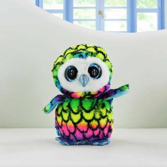 Ty Beanie Boos Plush Toys Beanie Babies Camouflage Owl